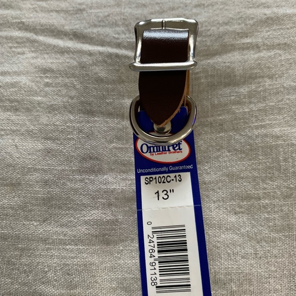 LEATHER DOG COLLAR/Collar de cuero para Perro - Picture 4 of 7